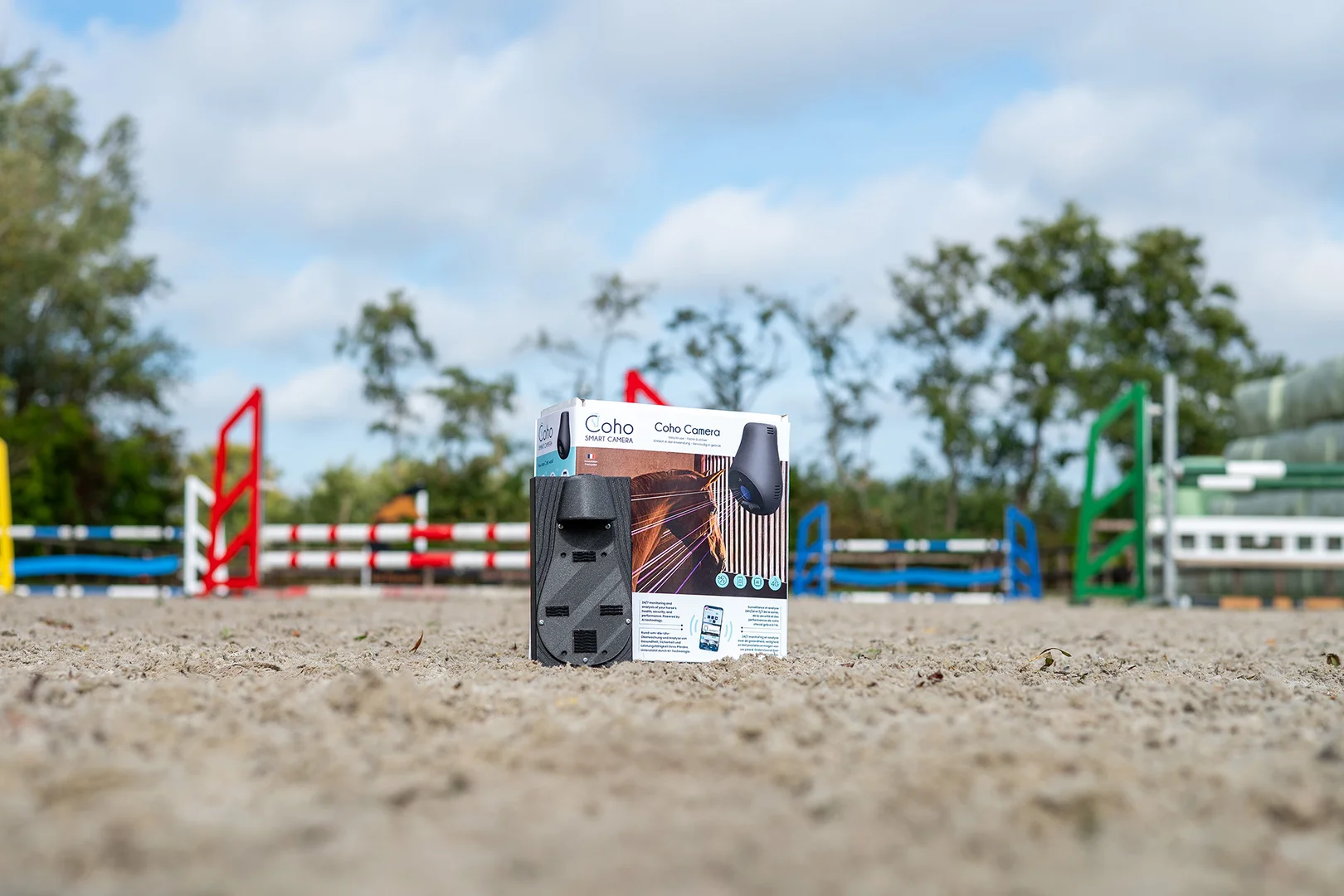 Coho 4G paarden camera stal camera AI paarden horses cheval pferde